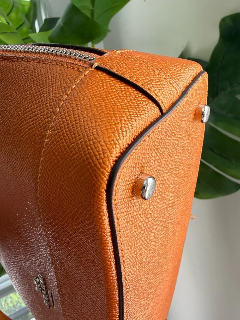 Coach compact dome